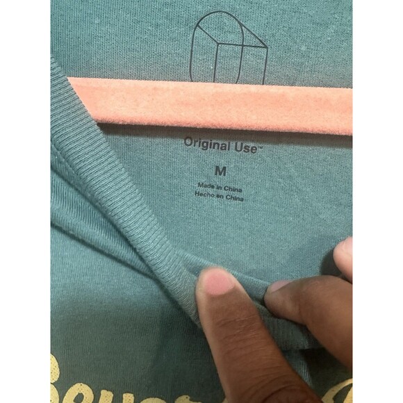 Beverly Hills Tennis Club T Shirt Mens Size M Long Sleeve Green Tournament - Picture 4 of 6